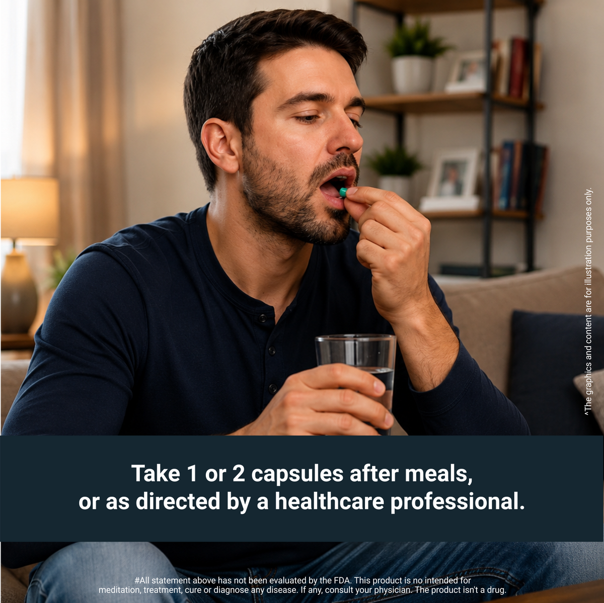 Sahara Pharma Arjuna Capsule | Non GMO, Gluten Free, Zero Fillers | 500mg - 60 Capsule